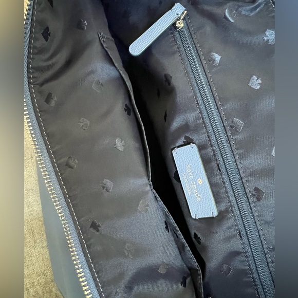 Kate Spade Nylon Tote in Dusty Blue NWOT - Picture 4 of 9